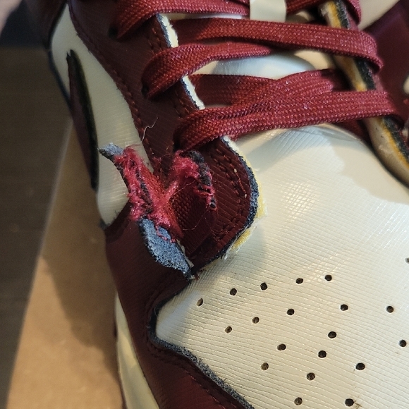 Nike Dunk Low SE Sisterhood Sail Team Red (Womens) Womens Sz 9 - Picture 10 of 11